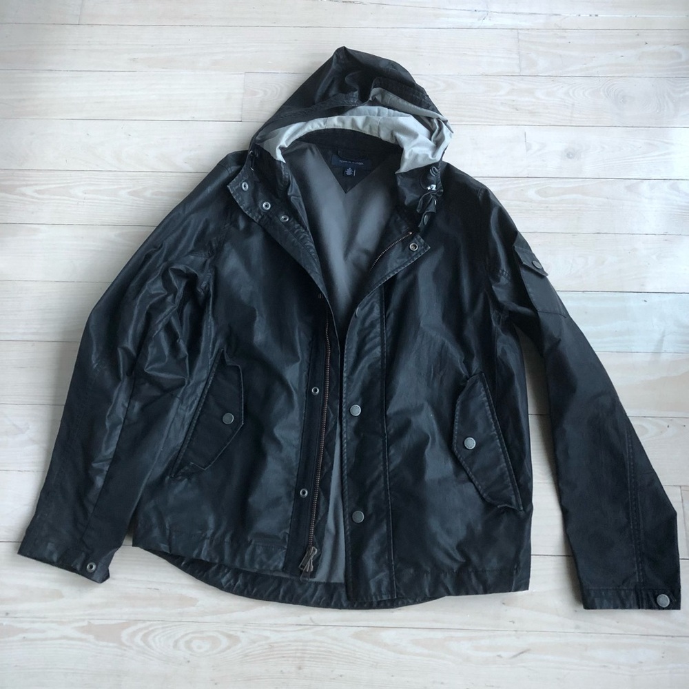 Tommy Hilfiger Hooded Jacket Full Zip Mens Medium